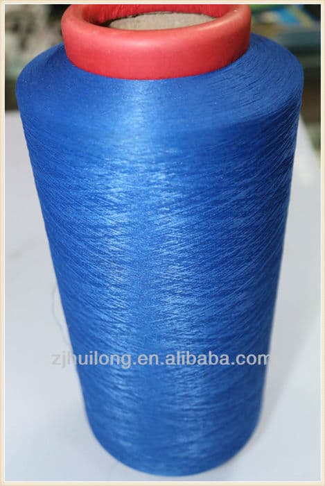 DTY polyester yarn manufacturer 150D_48F HIM  DOPE DYED